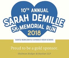 Sarah Demille Memorial 5k